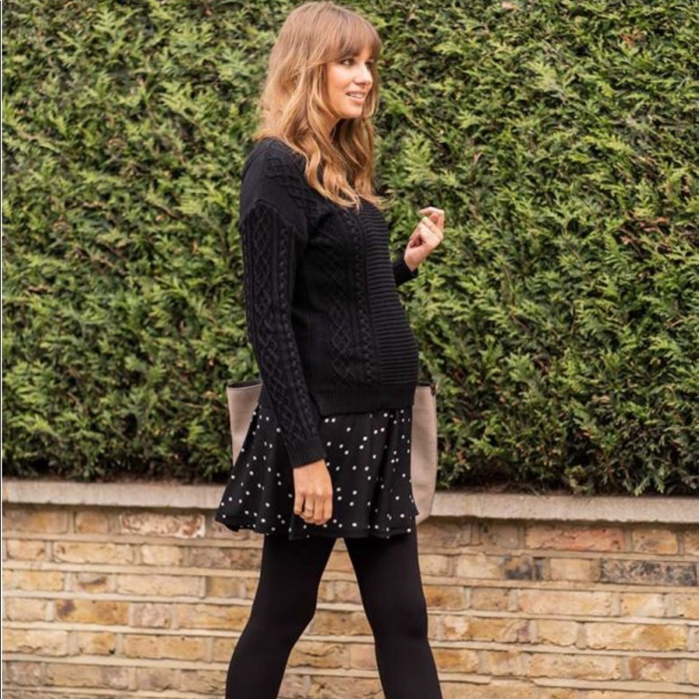 Seraphine double layer maternity and nursing tunic